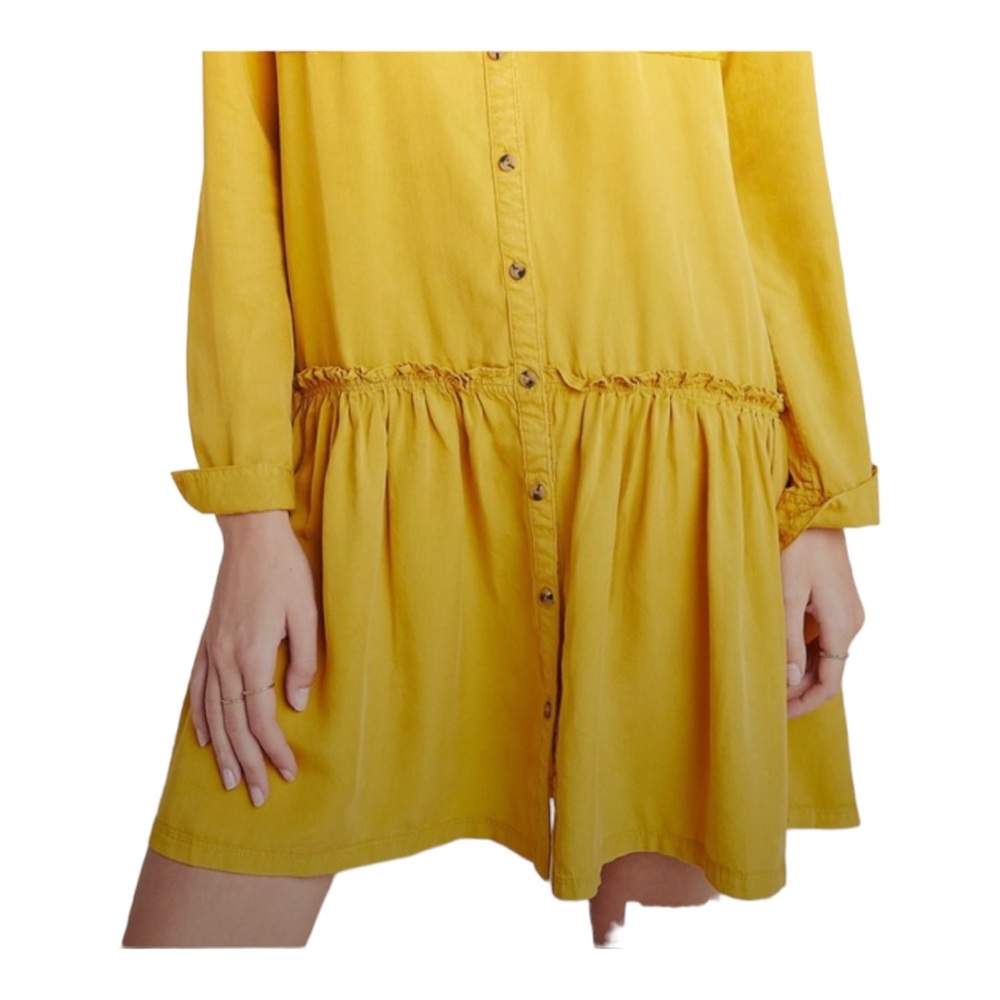 Maeve Anthropologie Marlie button-front tunic NWT - Picture 3 of 6